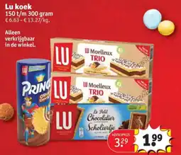 Kruidvat Lu koek aanbieding