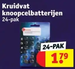 Kruidvat Kruidvat knoopcelbatterijen aanbieding