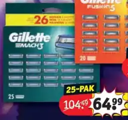 Kruidvat Gillette Mach3 aanbieding