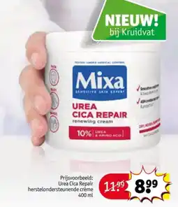 Kruidvat Urea Cica herstelondersteunende crème aanbieding