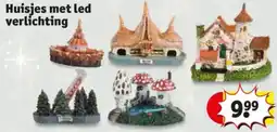 Kruidvat Huisjes met led verlichting aanbieding
