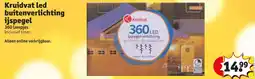 Kruidvat Kruidvat led buitenverlichting ijspegel aanbieding