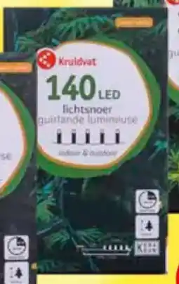 Kruidvat Kruidvat led buitenverlichting 140lampjes aanbieding