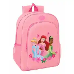 Decathlon Schoolrugzak DISNEY PRINCESS Roze aanbieding