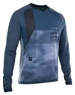 Decathlon ION Traze Vent Long Sleeve Jersey Navy Blue aanbieding