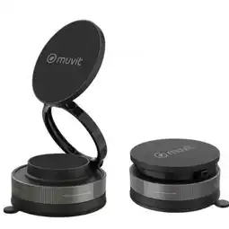 Decathlon Mobieltjeshouder voor in de Auto MUVIT MCCHL0035 Zwart aanbieding