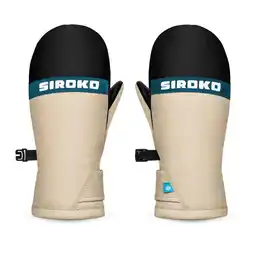 Decathlon Kinderen Wintersport snowboard- en skiwanten voor Terrafrost Beige aanbieding