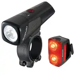 Decathlon BUSTER 800 / BUSTER RL 150 KRACHTIGE FIETSVERLICHTINGSSET VOOR/ACHTER aanbieding