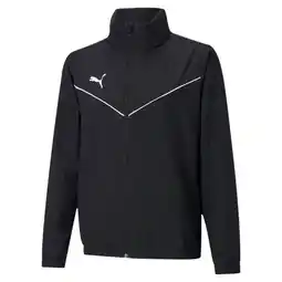 Decathlon Puma Trainingsjack Teamrise All Weather Jr Zwart Kind aanbieding