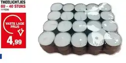Hubo THEELICHTJES 8-40 STU 8U -40 STUKS aanbieding
