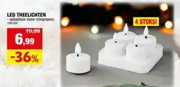 Hubo LED THEELICHTEN aanbieding