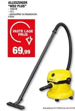 Hubo ALLESZUIGER WD2 PLUS aanbieding