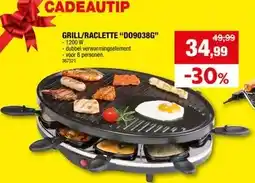 Hubo GRILL/RACLETTE D09038G aanbieding