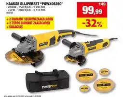 Hubo HAAKSE SLIJPERSET POWX06250 aanbieding
