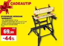 Hubo OPVOUWBARE WERKBANK WORKMATТЕ aanbieding