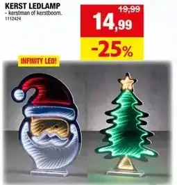 Hubo KERST LEDLAMP aanbieding