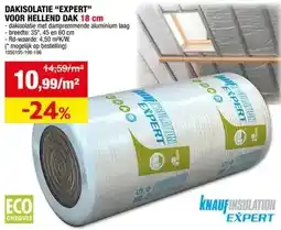 Hubo DAKISOLATIE EXPERT VOOR HELLEND DAK 18 cm aanbieding