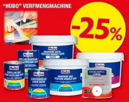 Hubo HUBO VERFMENGMACHINE aanbieding