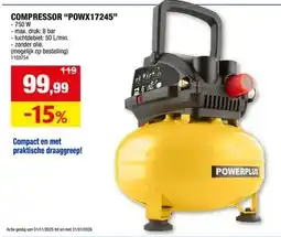 Hubo COMPRESSOR POWX17245 aanbieding
