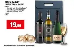 Hubo CADEAUPAKKET INFINITUM + CAVA aanbieding