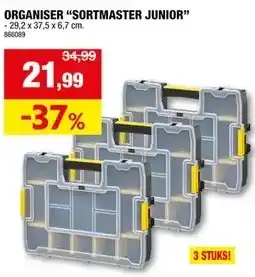 Hubo ORGANISER SORTMASTER JUNIOR aanbieding