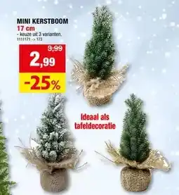 Hubo MINI KERSTBOOM aanbieding