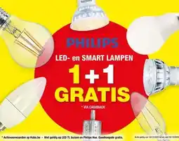 Hubo PHILIPS LED- en SMART LAMPEN aanbieding