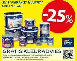 Hubo LEVIS AMBIANCE MUURVERF aanbieding