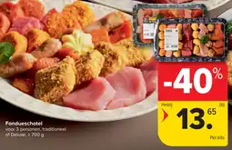 Carrefour Fondueschotel aanbieding