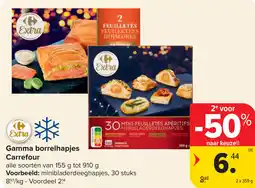Carrefour Gamma borrelhapjes aanbieding