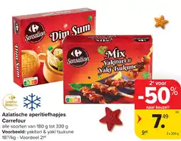 Carrefour Aziatische aperitiefhapjes Carrefour aanbieding