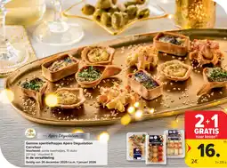 Carrefour Gamma aperitiefhapjes Apéro Dégustation aanbieding