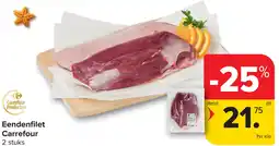Carrefour Eendenfilet aanbieding
