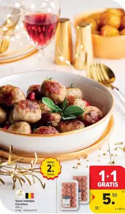 Carrefour Verse balletjes carrefour aanbieding