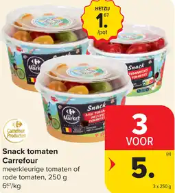 Carrefour Snack tomaten aanbieding