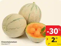 Carrefour Charentaismeloen aanbieding