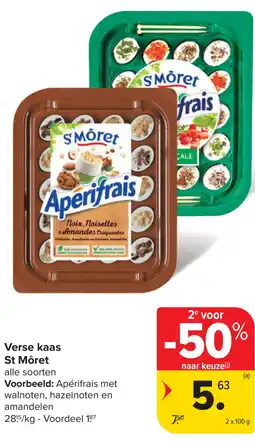 Carrefour St Môret Verse kaas aanbieding
