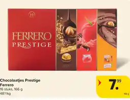 Carrefour Ferrero Chocolaatjes Prestige aanbieding
