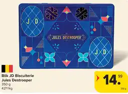 Carrefour Jules Destrooper Blik JD Biscuiterie aanbieding