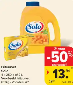 Carrefour Solo Frituurvet aanbieding