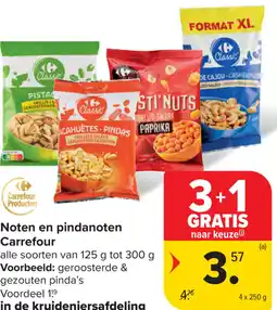 Carrefour Noten en pindanoten Carrefour aanbieding