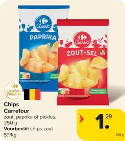 Carrefour Chips Carrefour aanbieding