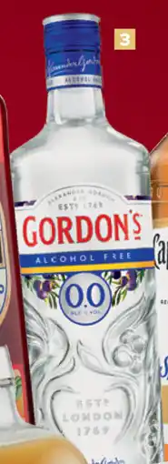 Carrefour Gordon's 0.0% Dry aanbieding