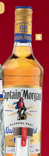 Carrefour Spiced Gold 0.0% Captain Morgan aanbieding