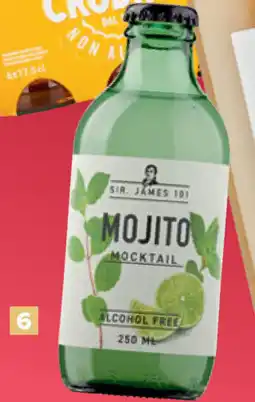 Carrefour Sir James Aperitief Mojito zonder alcohol aanbieding