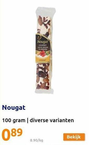 Action Nougat aanbieding