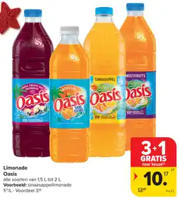 Carrefour Limonade Oasis aanbieding