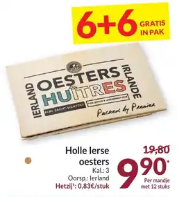 Intermarché Holle lerse oesters aanbieding