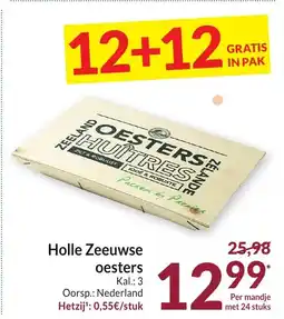 Intermarché Holle Zeeuwse Oesters aanbieding