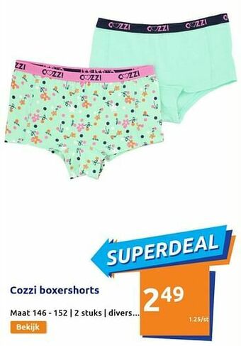 Action Cozzi boxershorts aanbieding